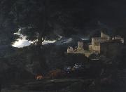 Nicolas Poussin L orage oil painting reproduction